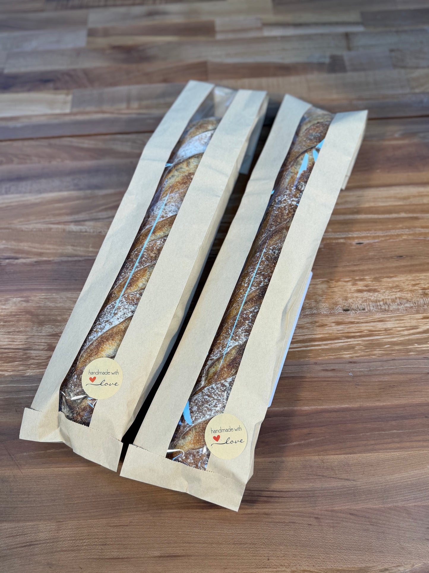 Artisan Sourdough Baguettes - 2 Count
