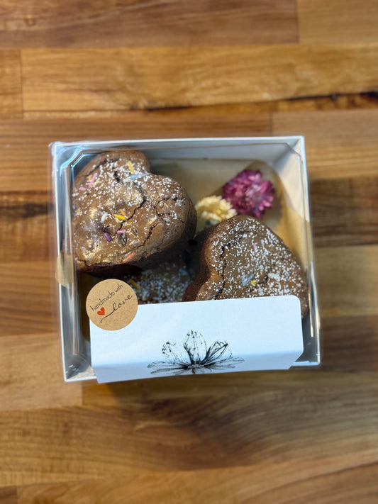 'HBD to You' Belgian Chocolate Sourdough Brownies