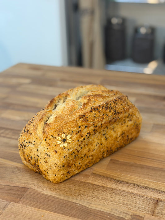 Everything Bagel Sourdough Loaf