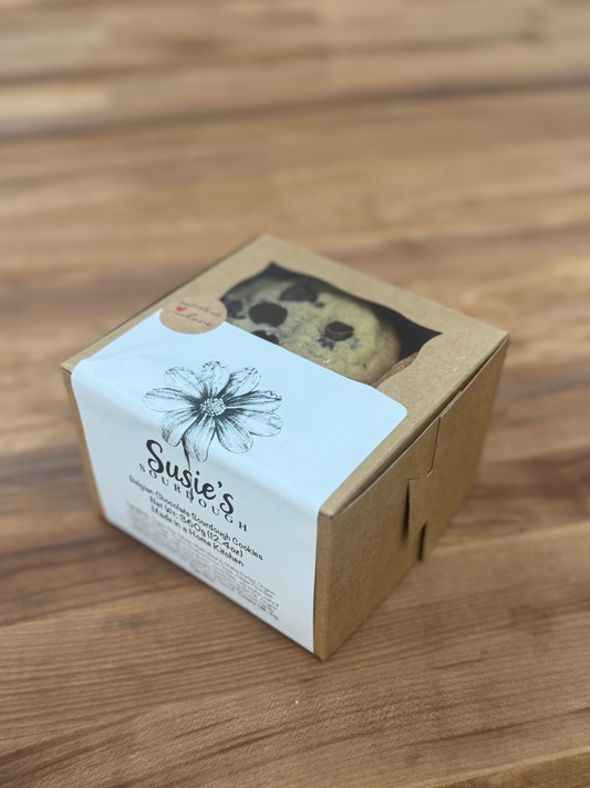 Belgian Chocolate Sourdough Cookies, Small Box