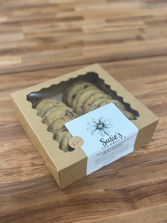 Belgian Chocolate Sourdough Cookies, Large Box