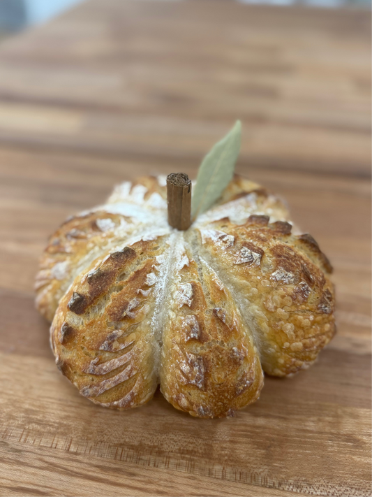 Petite Artisan Sourdough Batard (Pumpkin-shaped) - Fall Season