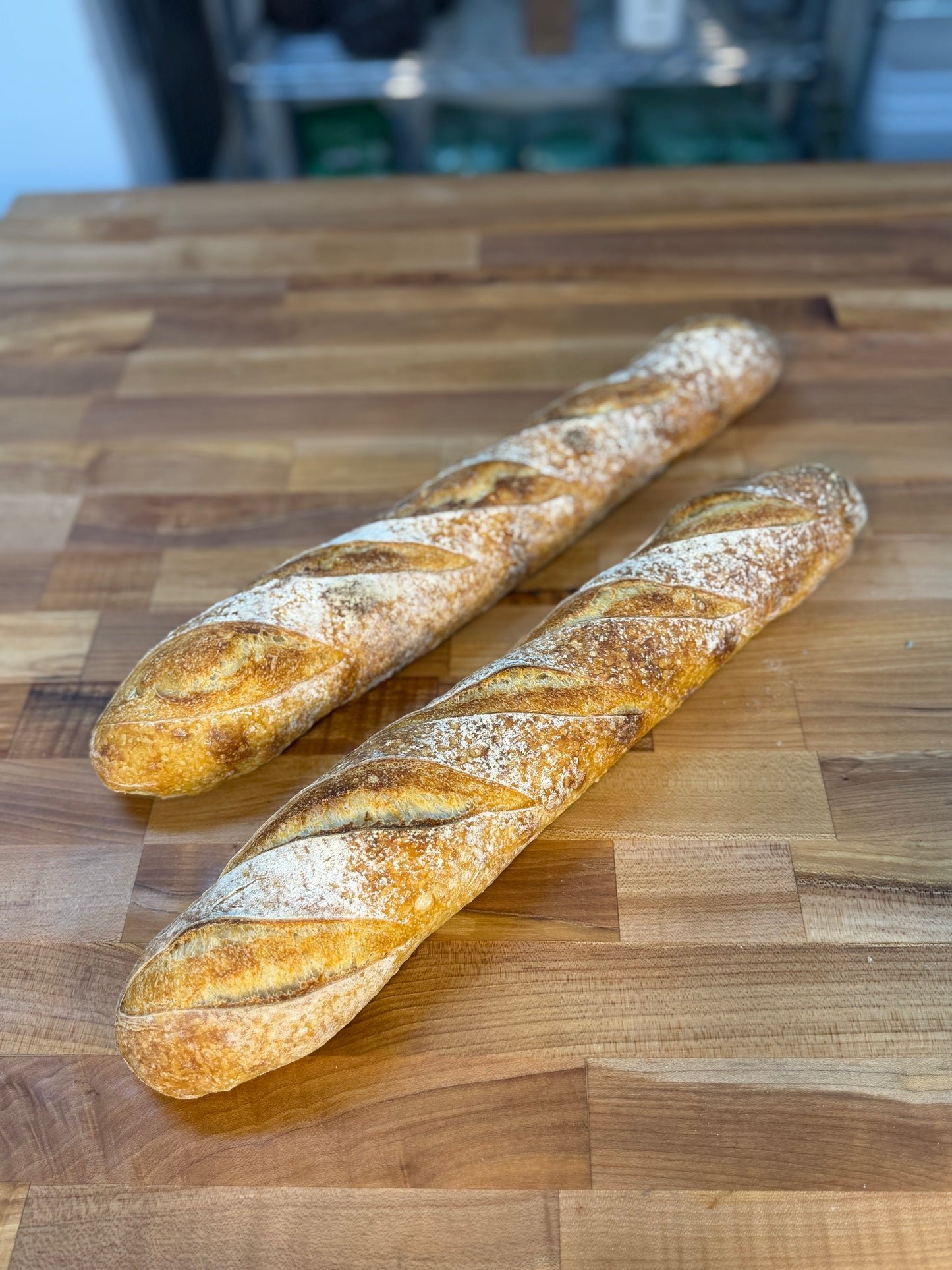 Artisan Sourdough Baguettes - 2 Count