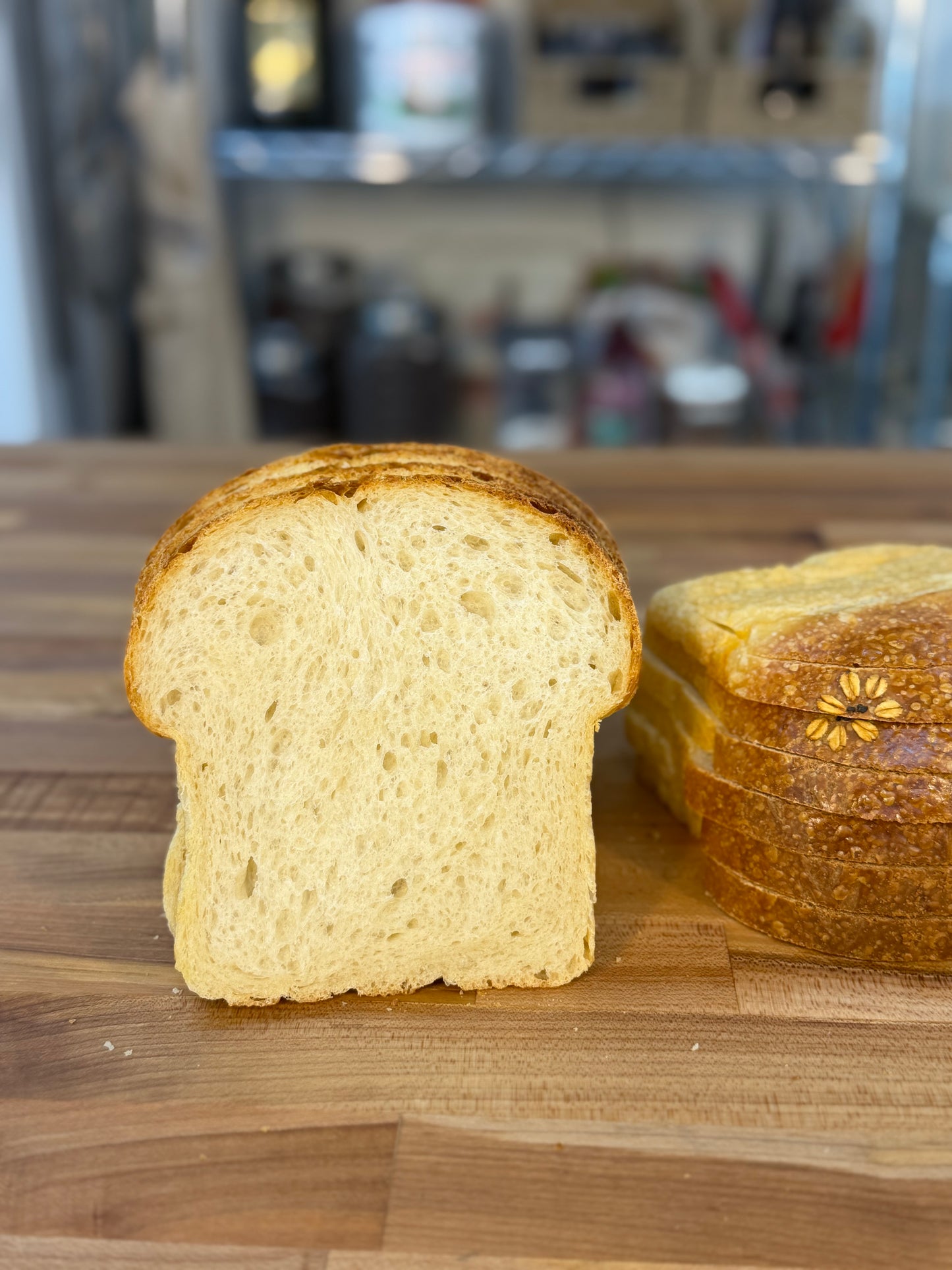Soft Sandwich Sourdough Loaf