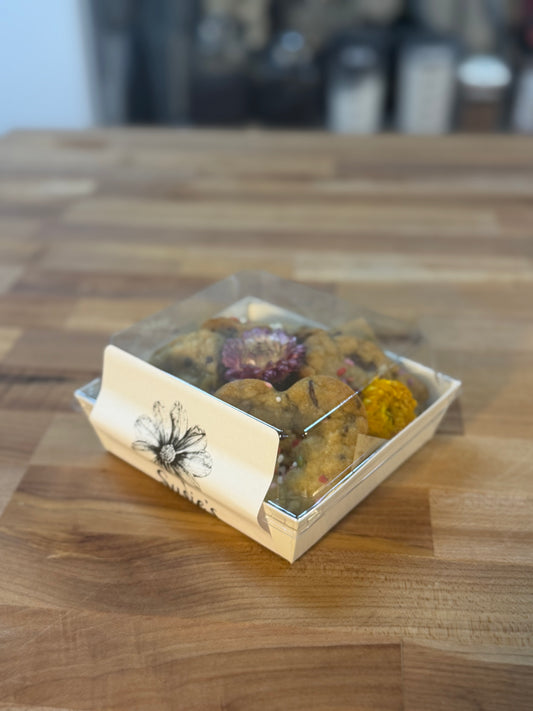 "HBD to You" Belgian Chocolate Sourdough Cookies - 5 Count