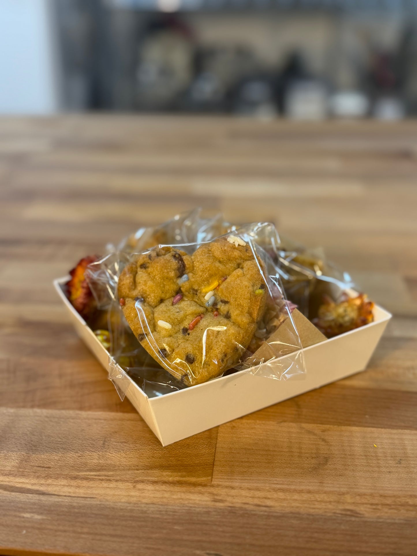 "HBD to You" Belgian Chocolate Sourdough Cookies - 5 Count