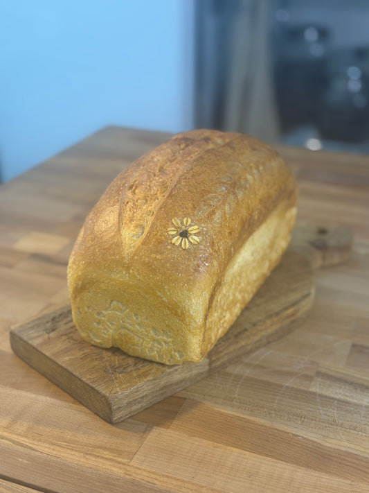 Soft Sandwich Sourdough Loaf