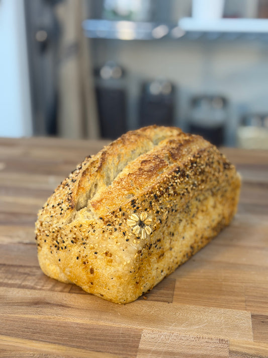 Everything Bagel Sourdough Loaf