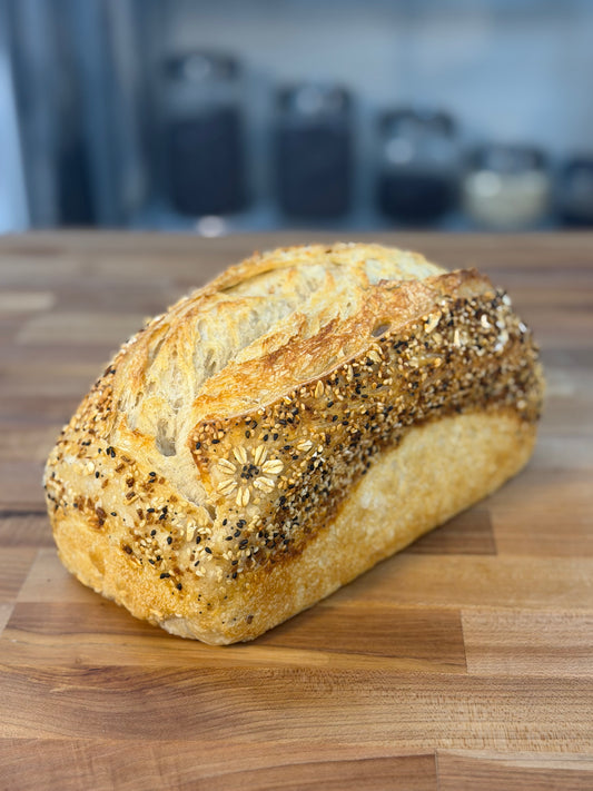 Everything Bagel Sourdough Loaf