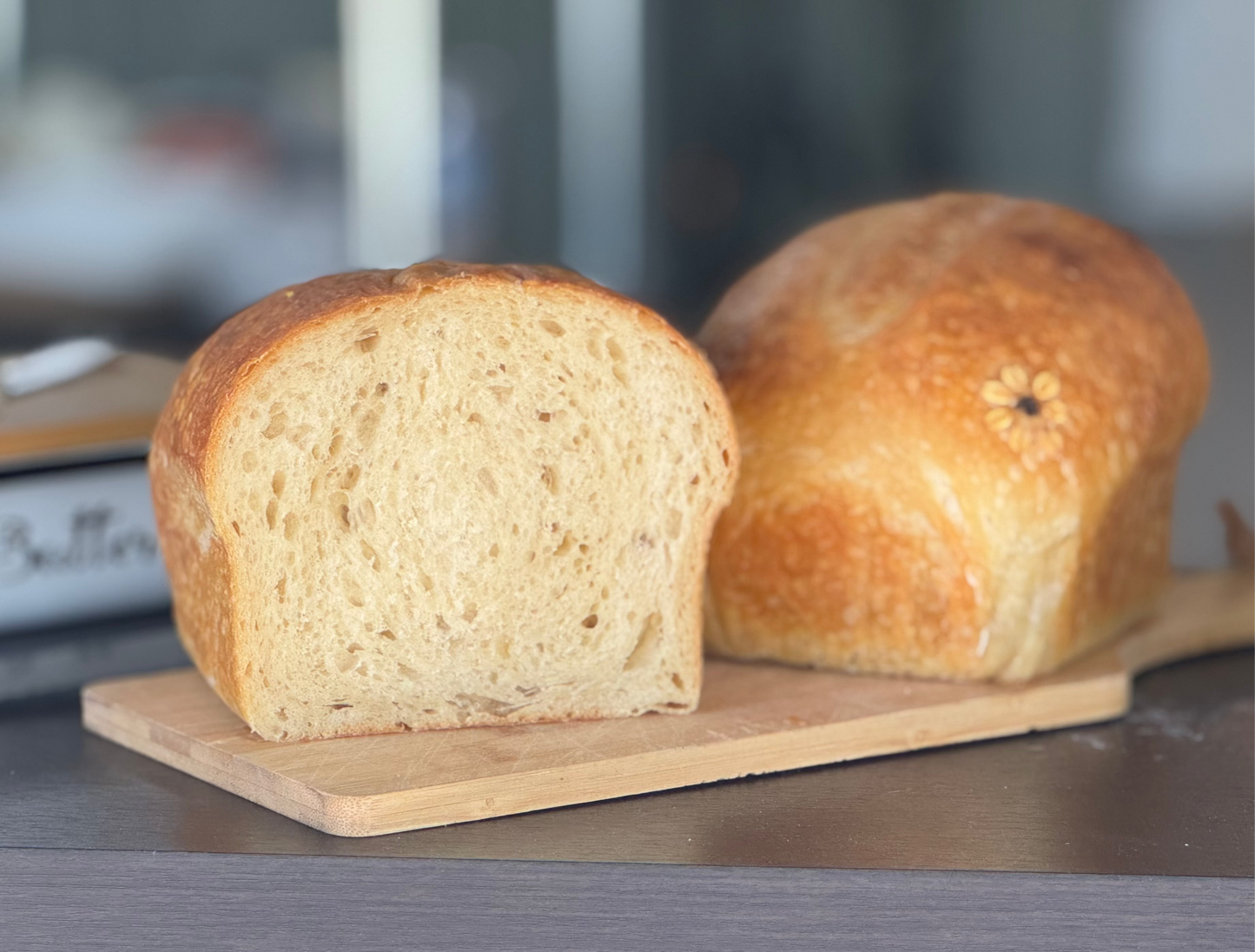 Soft Sourdough Sandwich Loaf